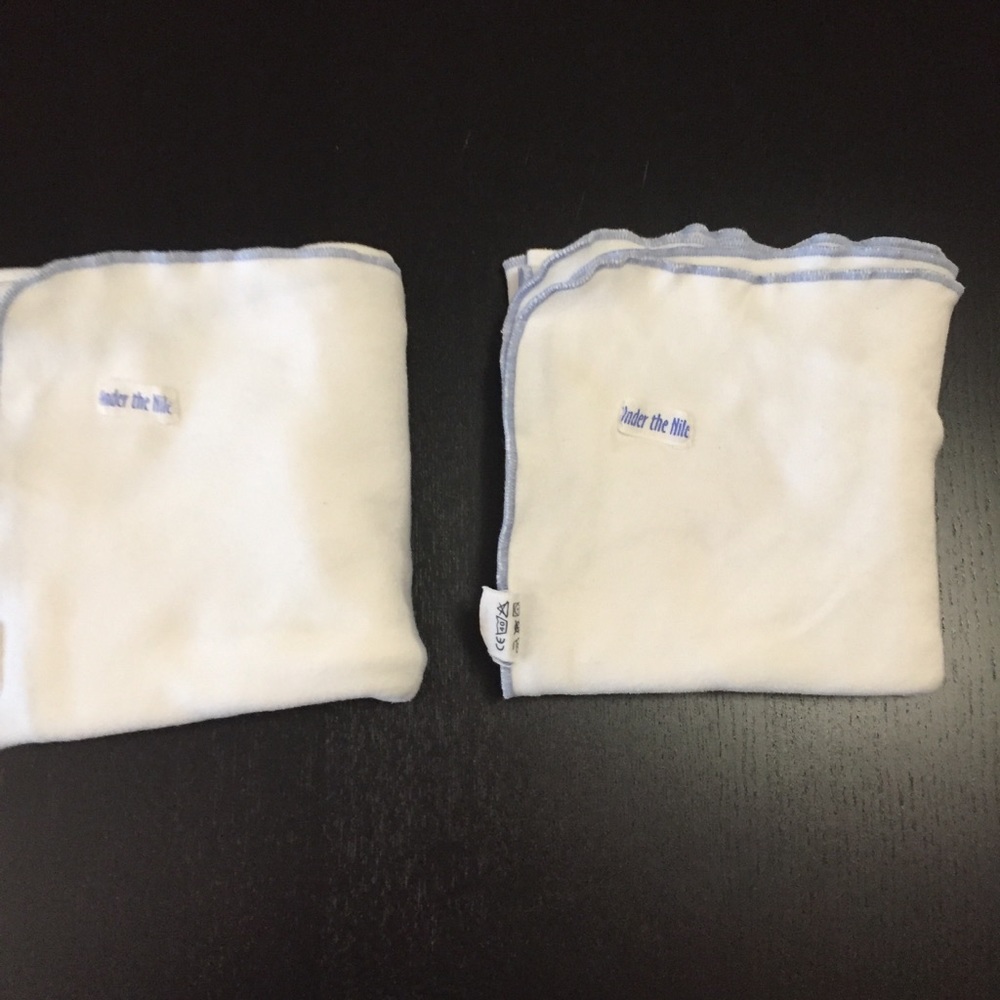 2 Organic Cotton Under the Nile Swaddle Blankets